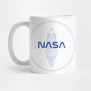 Nasa Spaceship Mug